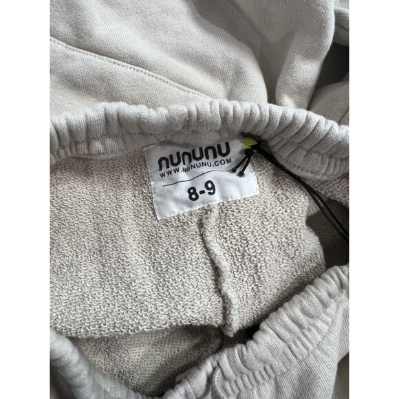 Nununu Droopy Skull Sweatpants in Smokey Natural - Picture 5 of 5